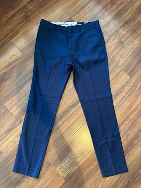 H&M Men’s Skinny Fit Suit Pants - Navy